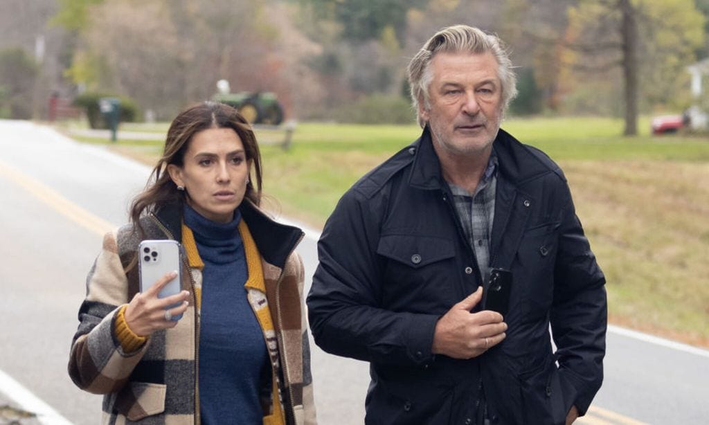 Alec Baldwin con su mujer Hilaria