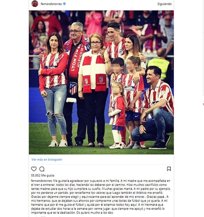 Despedida del Atlético de Madrid de Fernando Torres