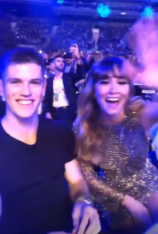 Miguel Bernardeau y Aitana Los40