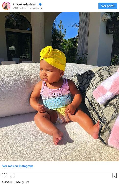 ¡Para comérsela! True, la hija de Khloé Kardashian, rompe corazones en Instagram con sus estilismos