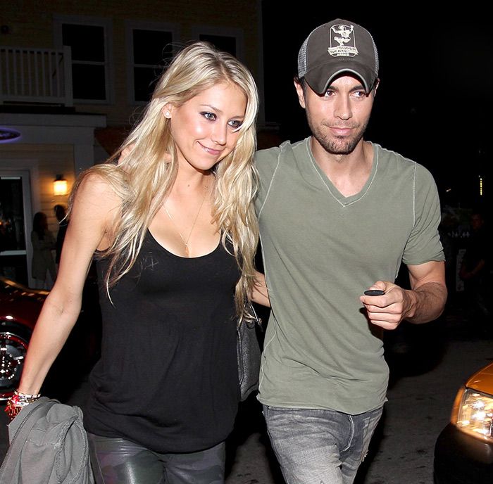 Anna Kournikova y Enrique Iglesias