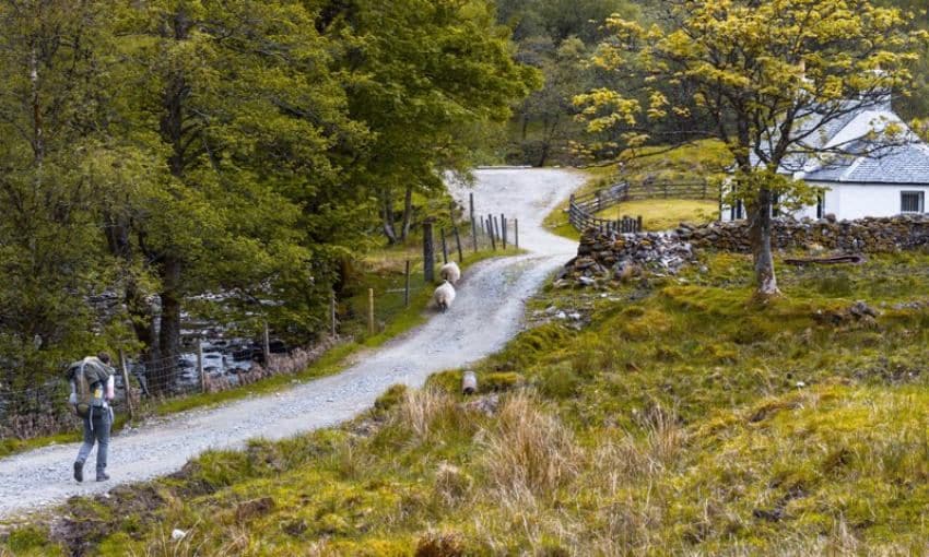 West igland Way es la primera ruta senderista de largo recorrido de Escocia.