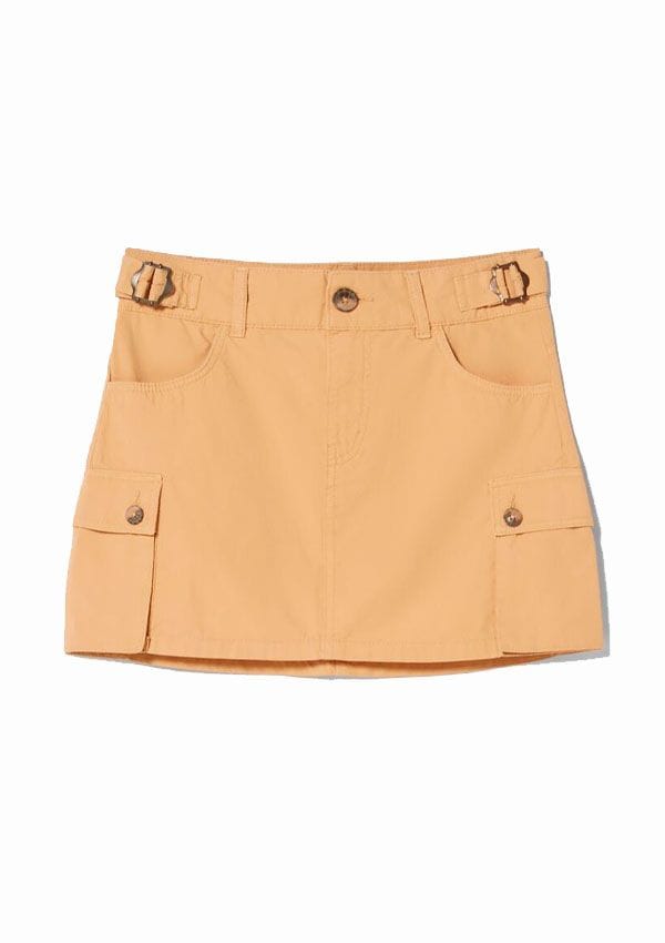 bershka falda cargo