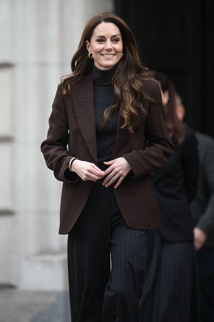 Kate Middleton  en una excursión con niños al el National Portrait Gallery