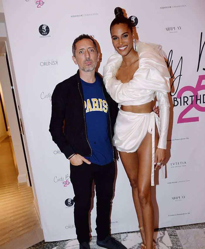 Gad Elmaleh y Cindy Bruna