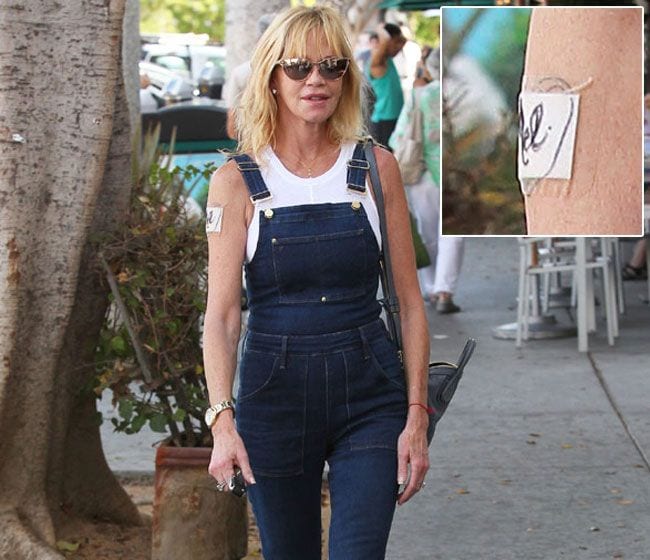 Con mucho sentido del humor. Así se dejó ver Melanie Griffith en julio del año pasado, dos meses después de anunciar su ruptura con Antonio Banderas
