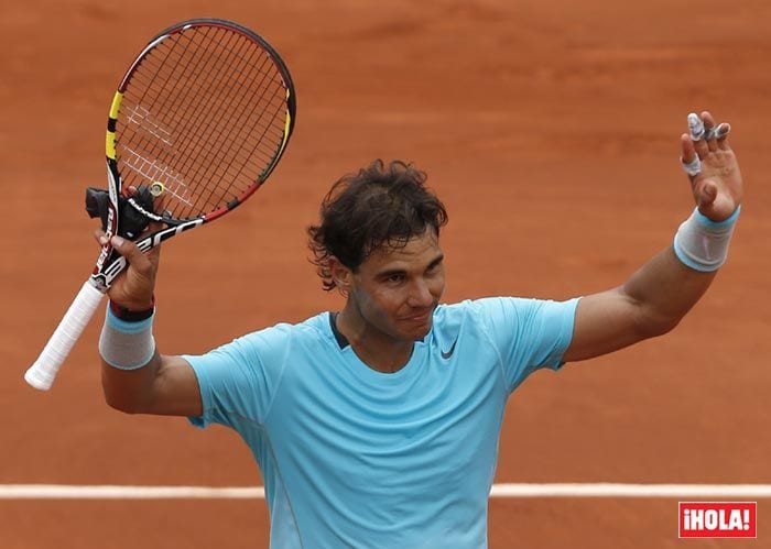 Rafa Nadal, en una imagen de archivo, durante el Roland Garros de junio de 2014
