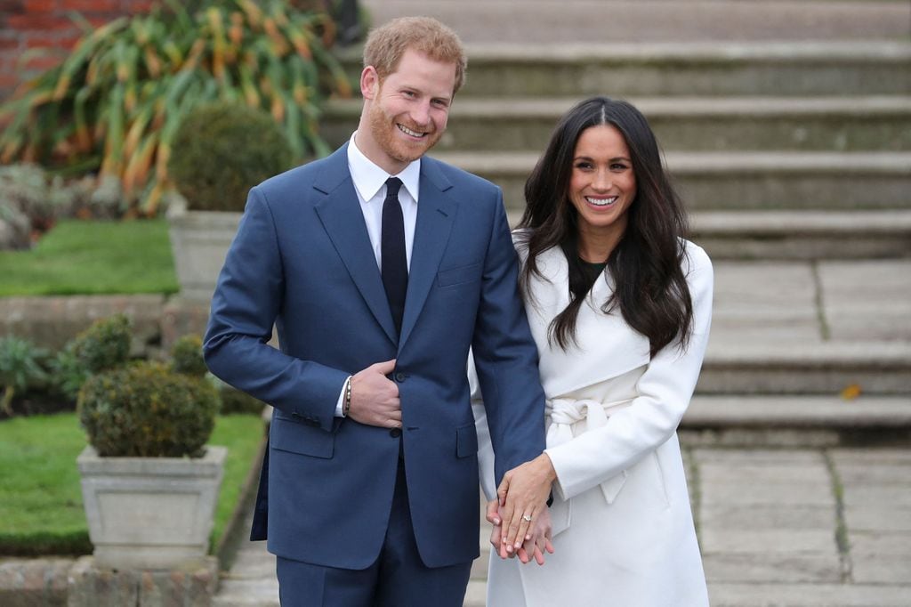 Harry y Meghan anuncian su compromiso