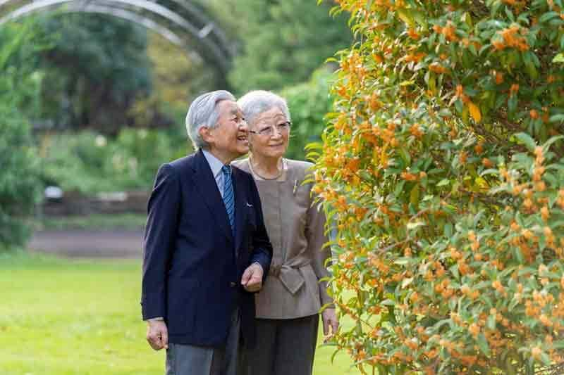 Akihito y Michiko de Japón