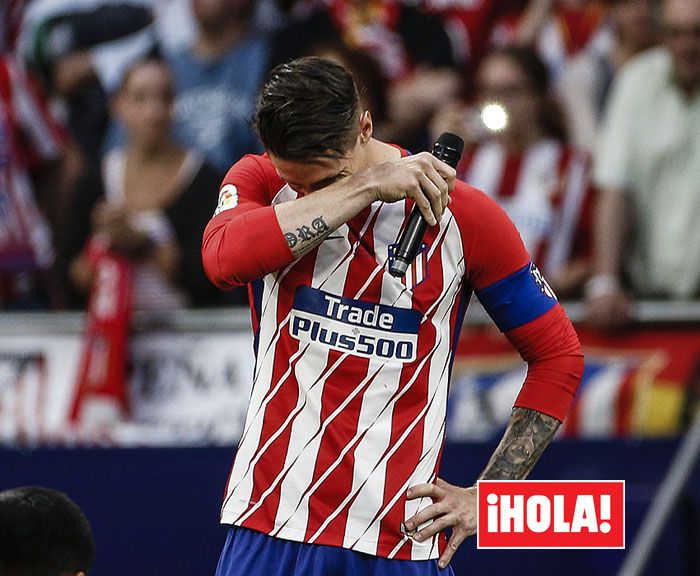 Fernando Torres se despide del Atleti