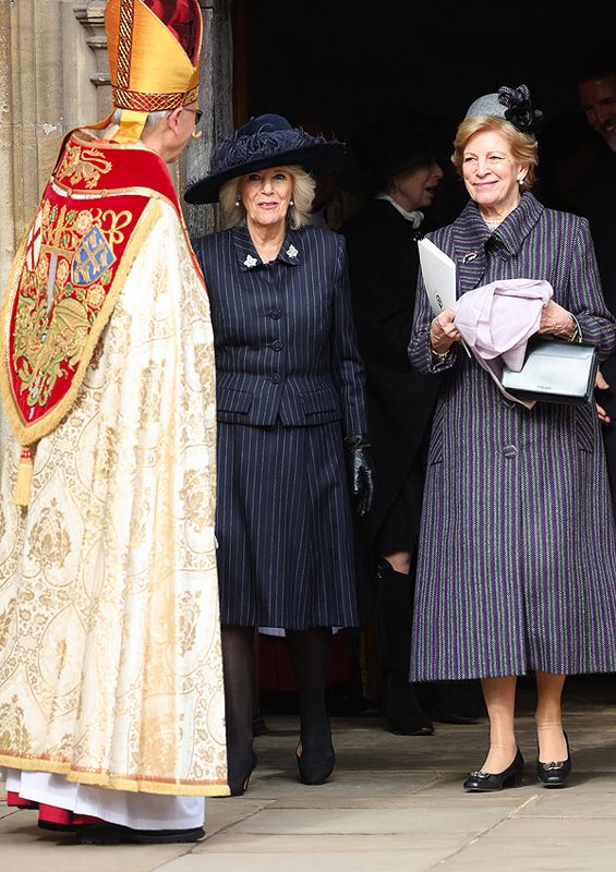 Reina Camilla y reina Ana María de Grecia 