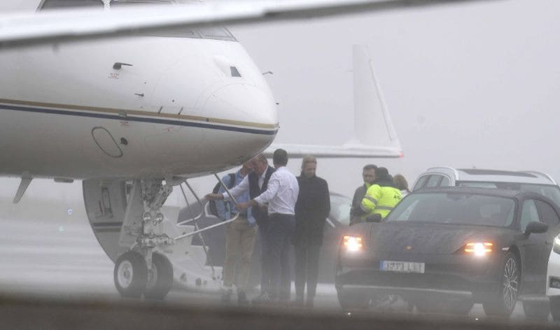 EL rey Juan Carlos y la infanta Elena 