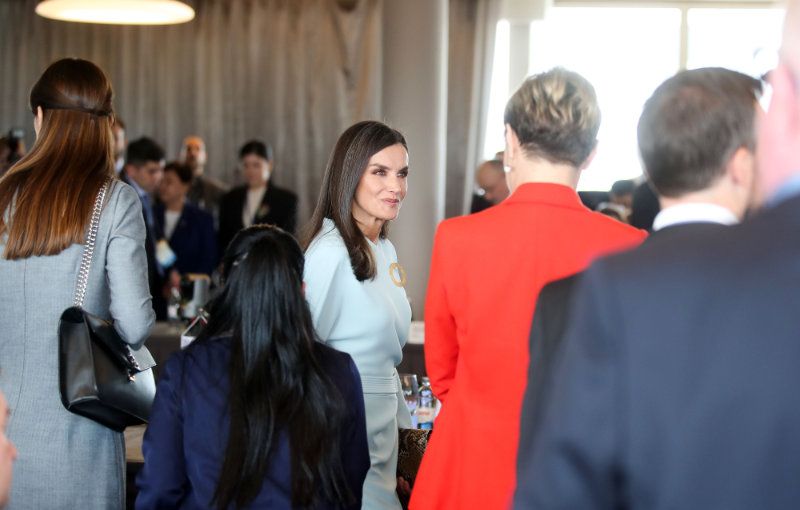 Reina Letizia en Zagreb