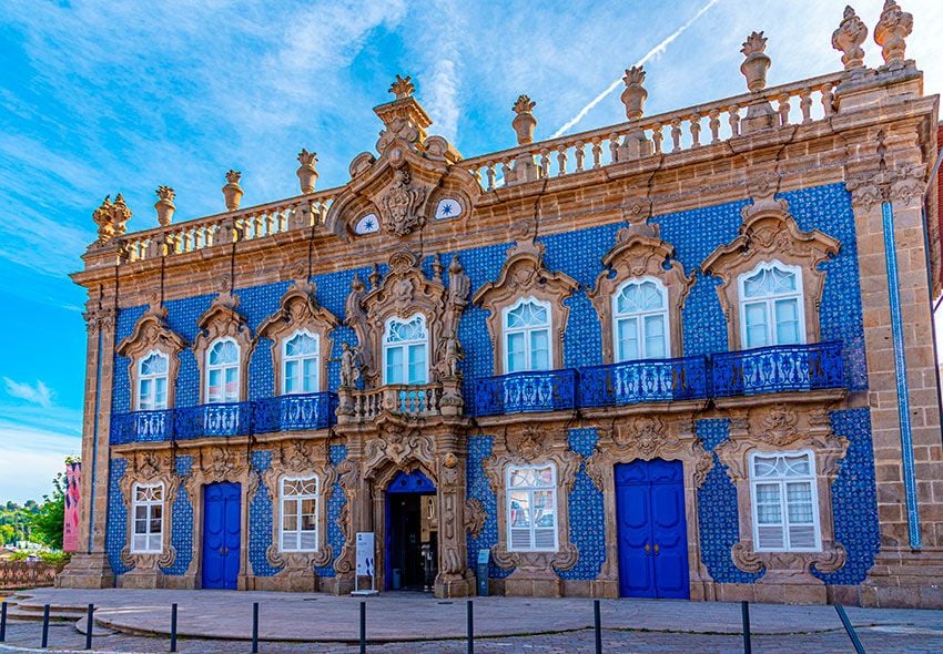 Braga, Portugal, palacio azul do Raio