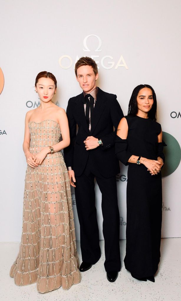 Zoë Kravitz y Eddie Redmayne