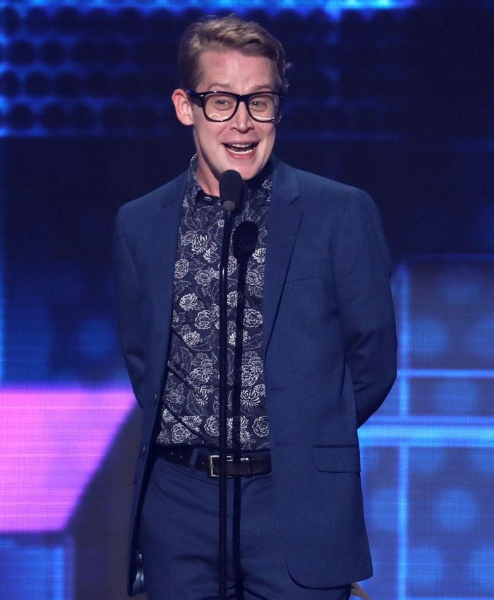 Macaulay Culkin en los American Music Awards