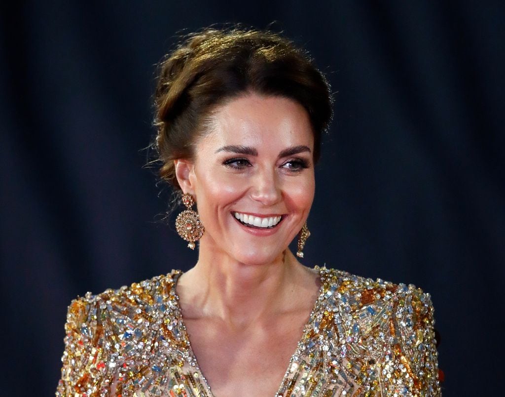 Kate Middleton en 2021 en el estreno en Londres de una película de James Bond