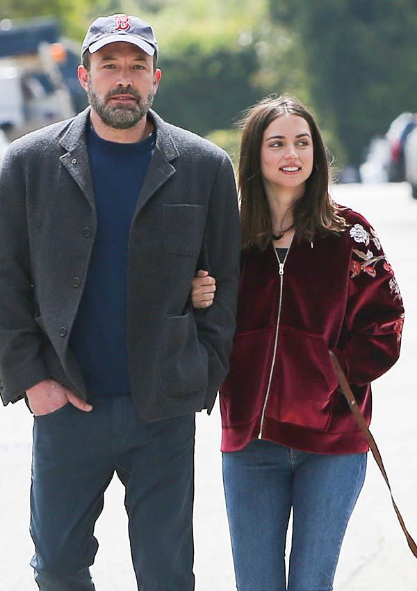 Ana de Armas con Ben Affleck