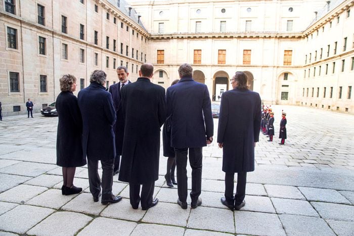 Funeral en la basílica de El Escorial