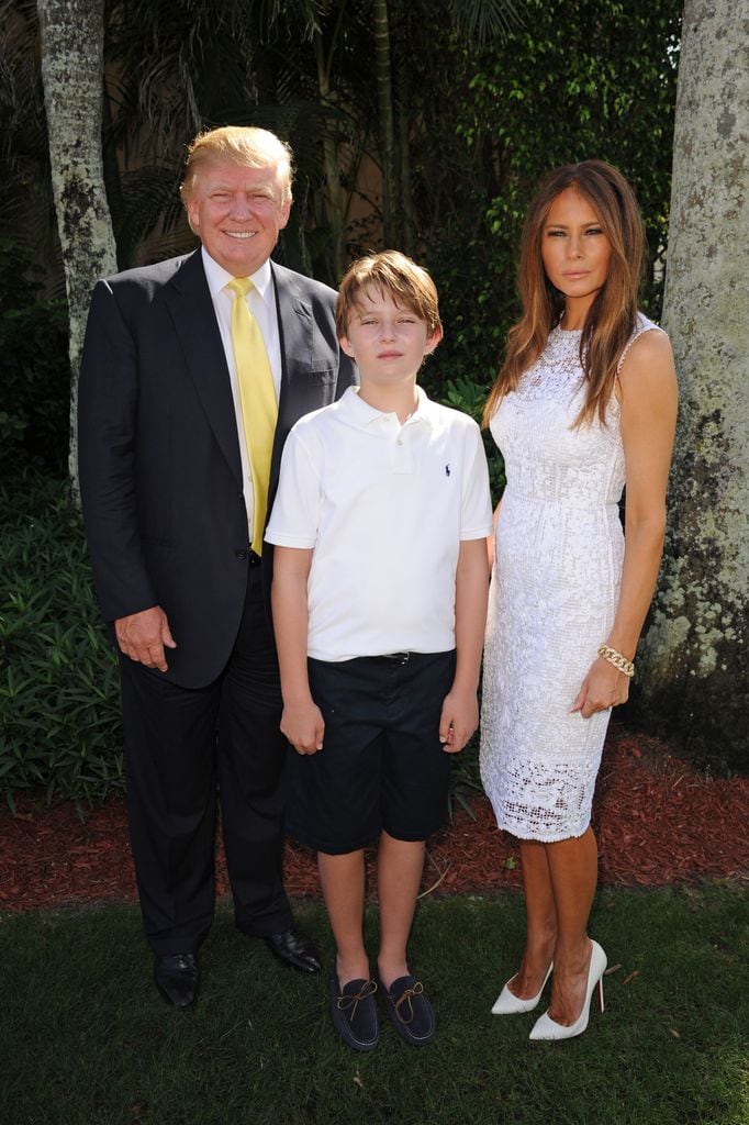 Foto de enero de 2015 en el Trump Invitational Grand Prix en el Club Mar-a-Lago, Palm Beach, Florida