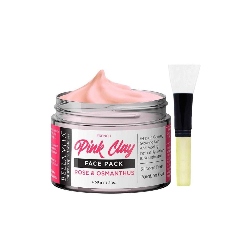 Bella Vita Organic French Pink Clay Face Pack