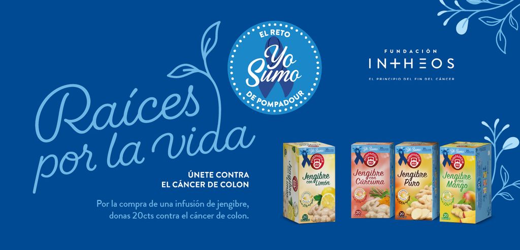 Campaña 'Yo sumo' de Pompadur e INTHEOS contra el cáncer de colon