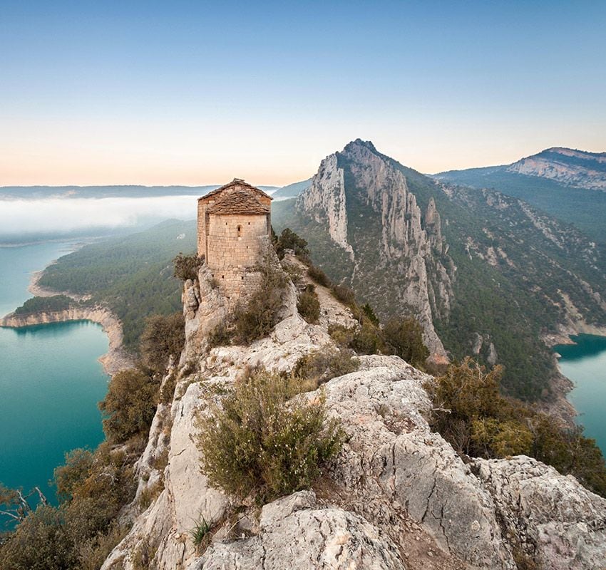 Capilla de la Pertusa, Sierra del Montsec, Lleida