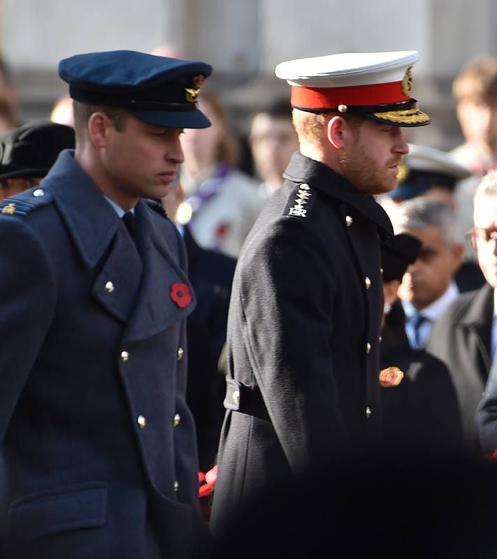 La familia real británica, unida para celebrar el Día del Armisticio