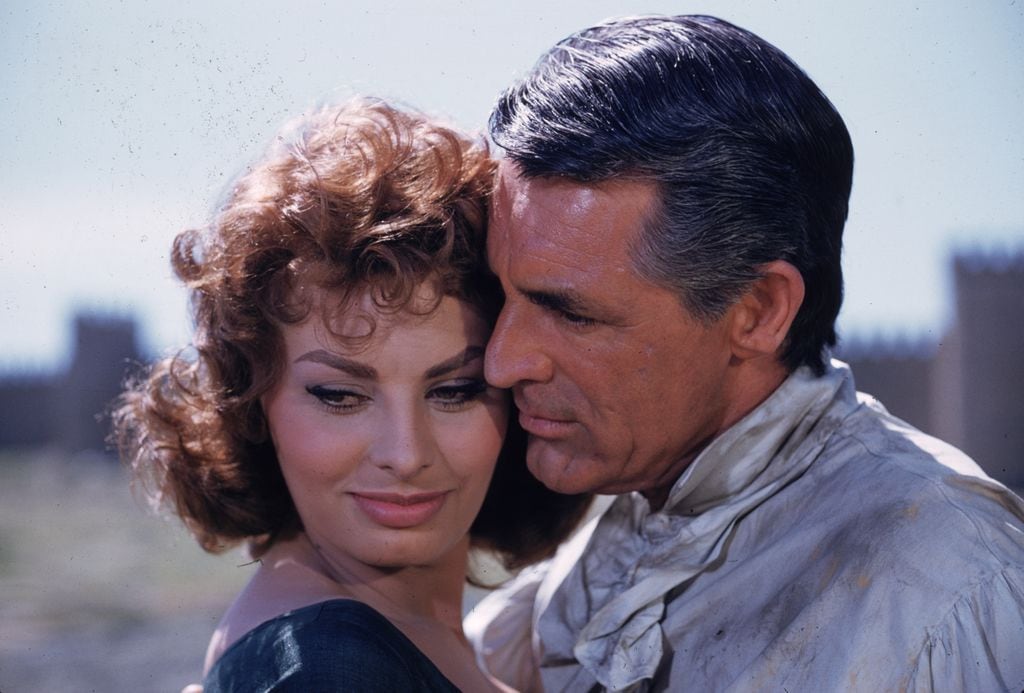 Sofía Loren con Cary Grant