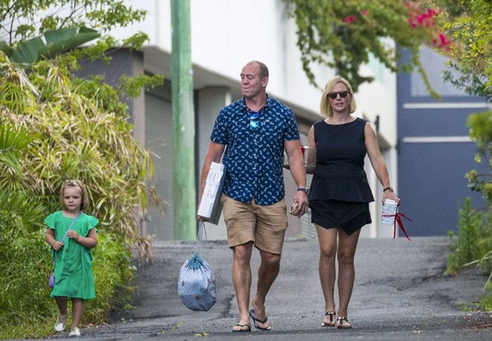 Zara Phillips y Mike Tindall esperando su segundo hijo