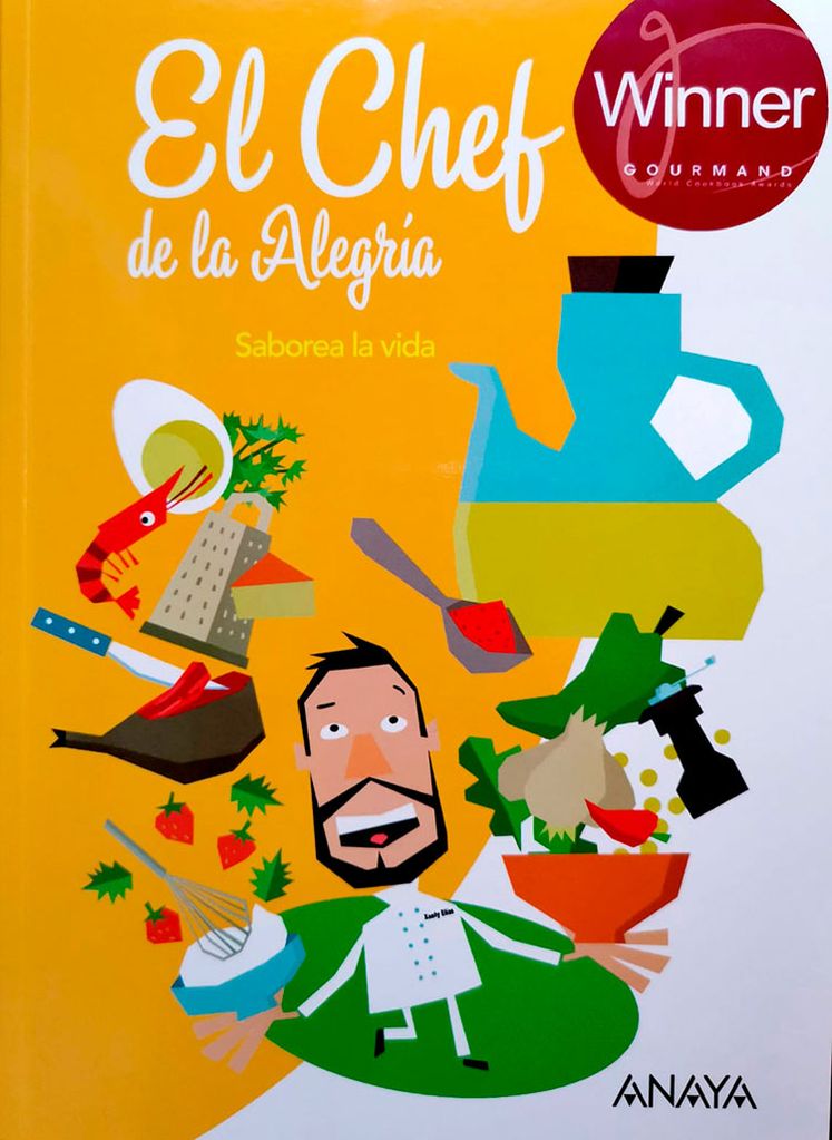 Libro 'El Chef de la alegría'