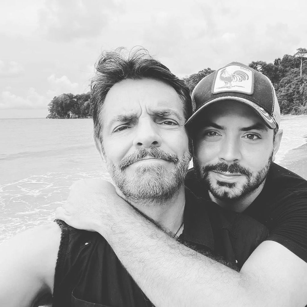 Eugenio Derbez y su hijo, José Eduardo