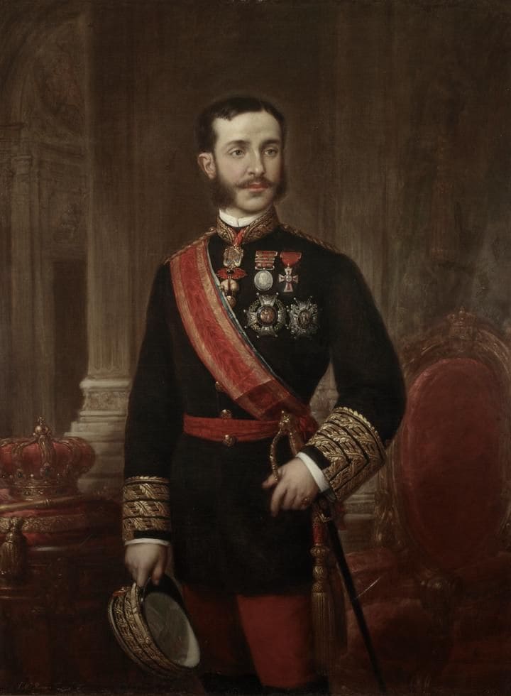 Alfonso XII  en 1876