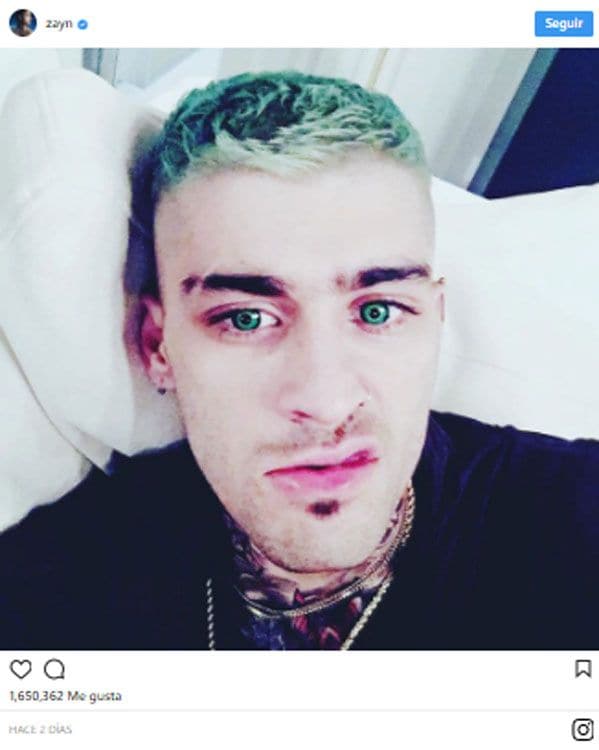 Instagram de Zayn Malik