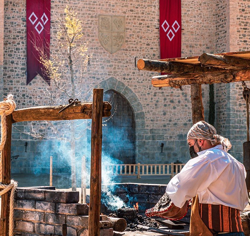 Puy du Fou España, espadero en La Puebla Real