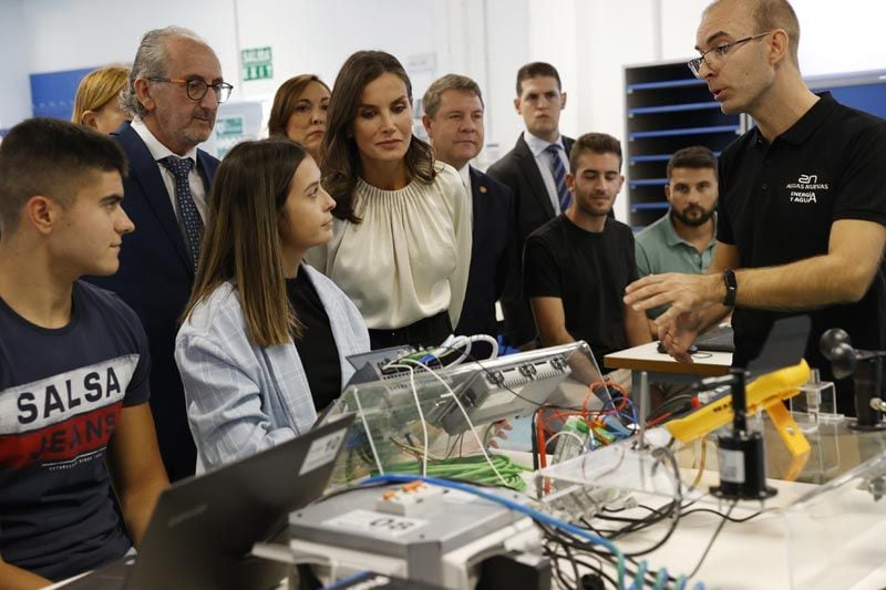 Doña Letizia inaugura el curso de FP