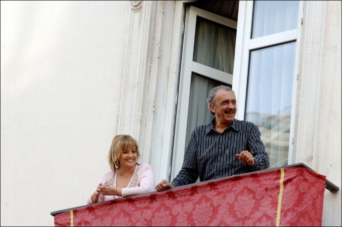 María Teresa Campos y José María Hijarrubia