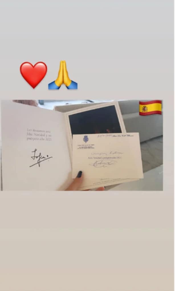 Georgina Rodriguez mensaje reina Sofía