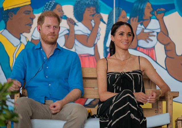 Harry de Inglaterra y Meghan Markle. Colombia