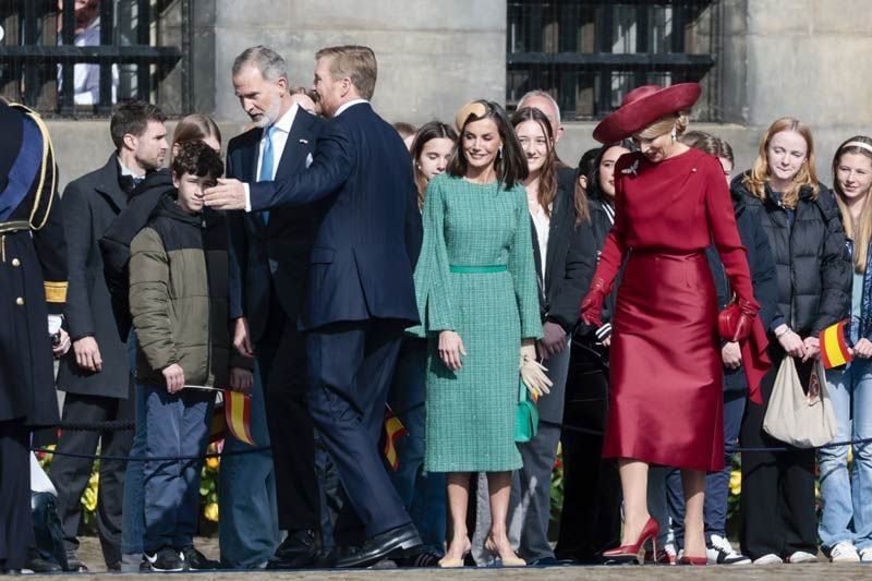 Reyes Felipe y Letizia con Guillermo y Máxima de Holanda