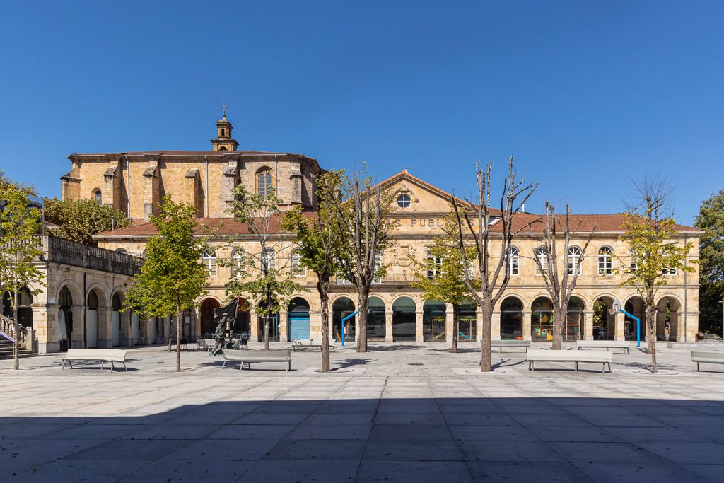 Antiguas escuelas, en Gernika-Lumo, Vizcaya, País Vasco