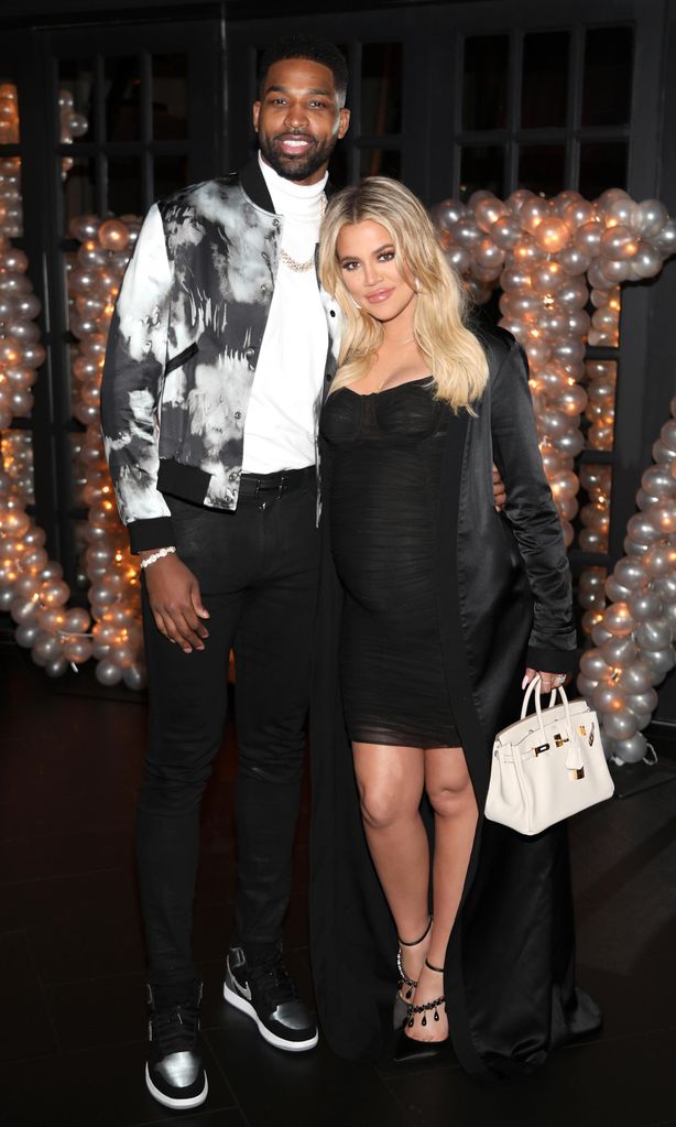 Khloé Kardashian y Tristan Thompson