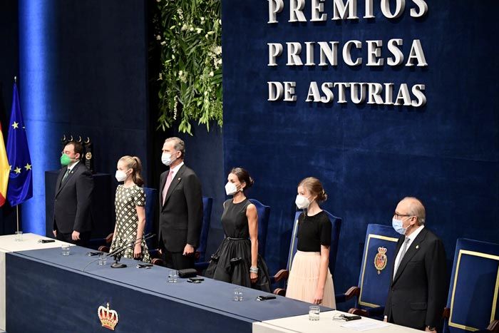 los reyes en los premios princesa