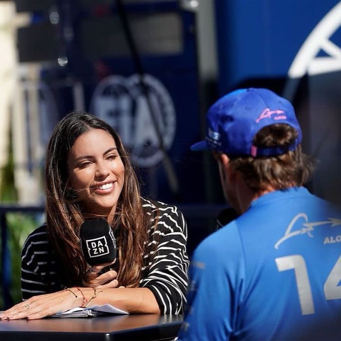 Melissa Jiménez y Fernando Alonso