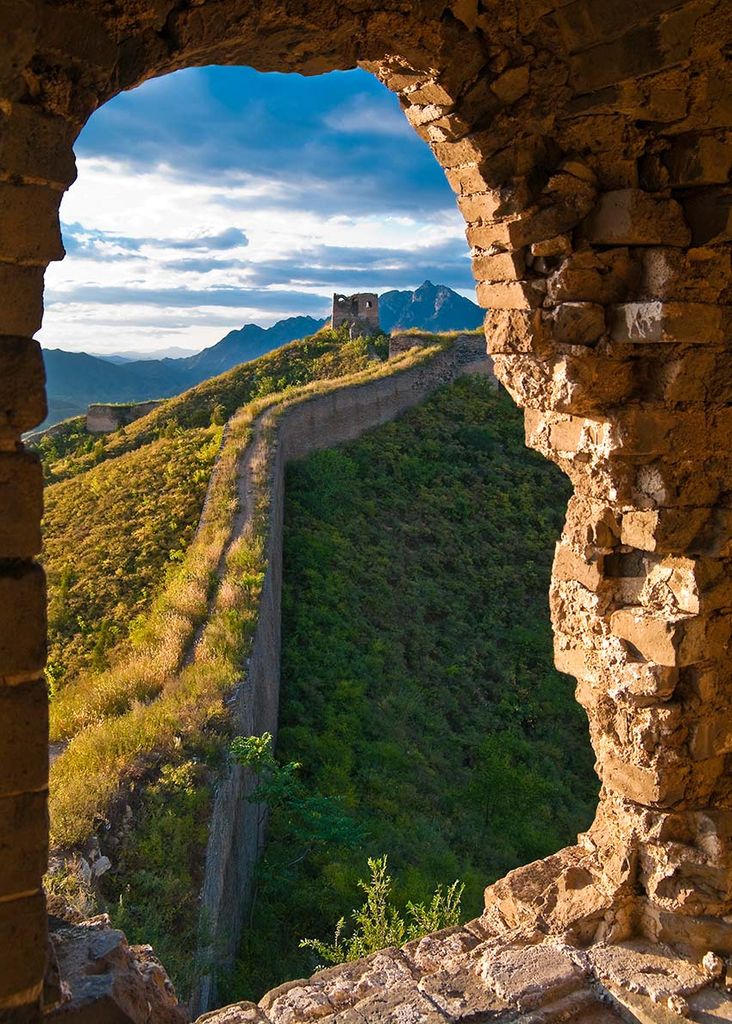 Tramo muralla china seccion de Gubeikou