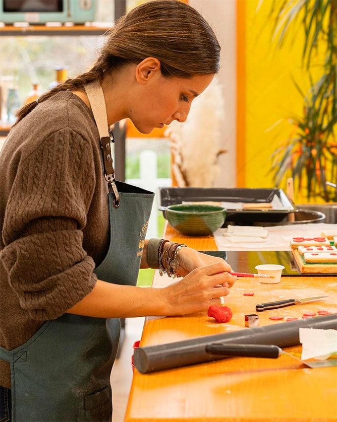 Ana Boyer, embarazada en 'Bake Off'