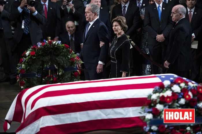 George y Laura Bush