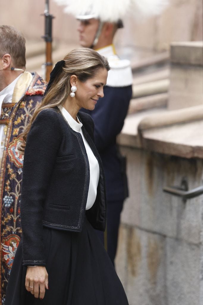 Magdalena de Suecia en la apertura del Parlamento