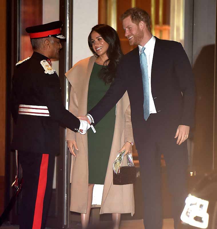 Meghan Markle y el príncipe Harry