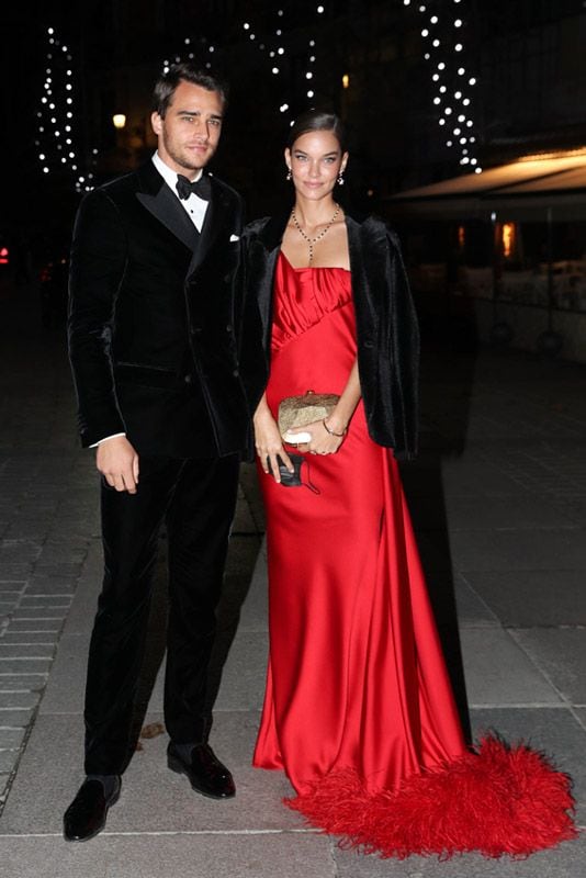 Pepe Barroso con su novia, la modelo Gara Arias